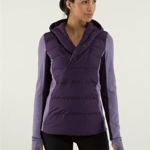 lululemon athletica fluff over down pullover
